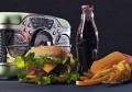 Radio Cocacola Hamburger Chips Pintura de fotos a arte
